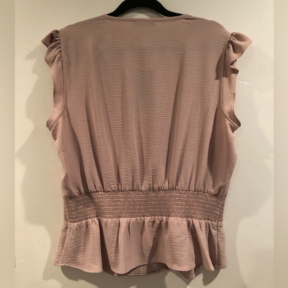 NWT - Tommy Hilfiger V-Neck Blouse - Picture 2 of 4